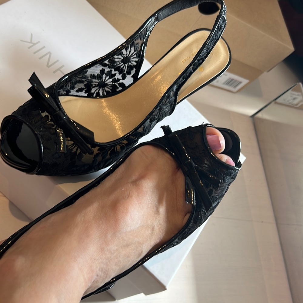 Kate Spade ♠️ New York black stiletto